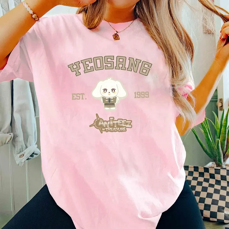 ATEEZ ANITEEZ Treasure Tシャツ ホンジュン チュンラミ Ateez Aniteez In Treasure T-Shirt