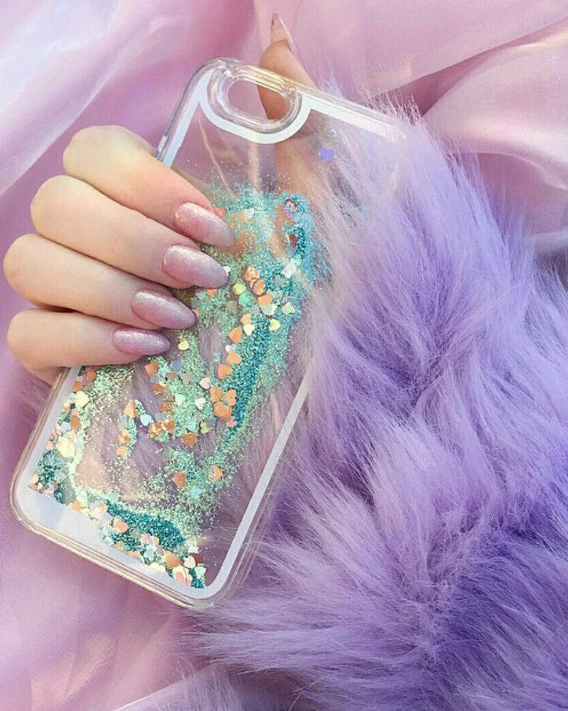 Glitter Waterfall Phone Case