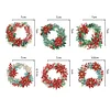 6pcsDIY Diamond Art Keychains Saffron Wreath Kits