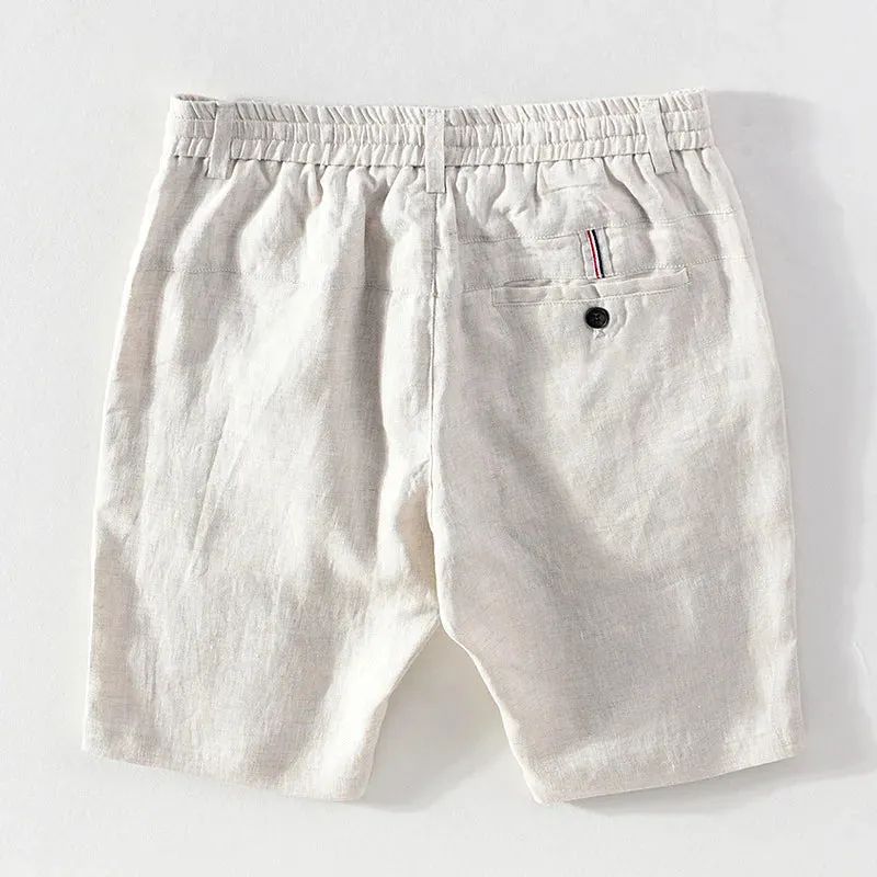 Men's Linen Summer Shorts &ndash; Lightweight Coastal Casual Wear &ndash; view 2
