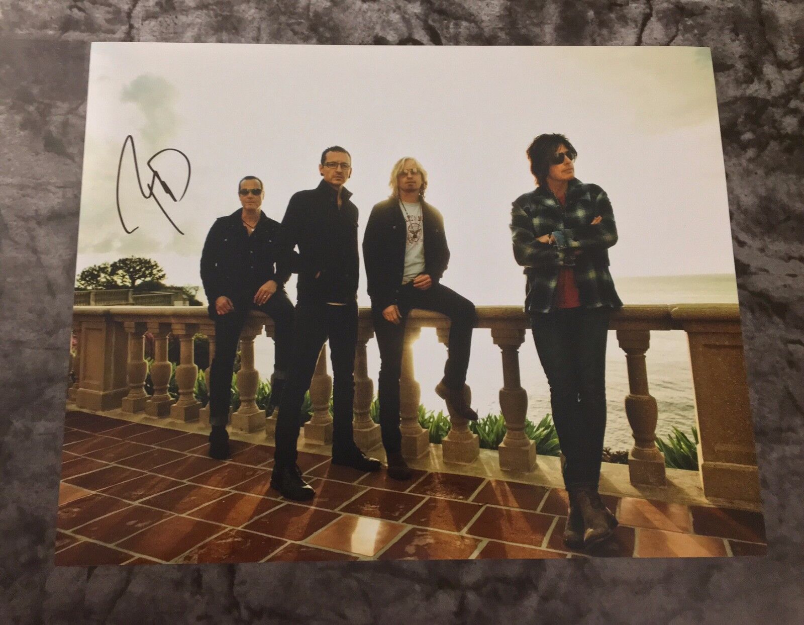 GFA Stone Temple Pilots * ROBERT DeLEO * Signed Autograph 11x14 Photo Poster painting COA