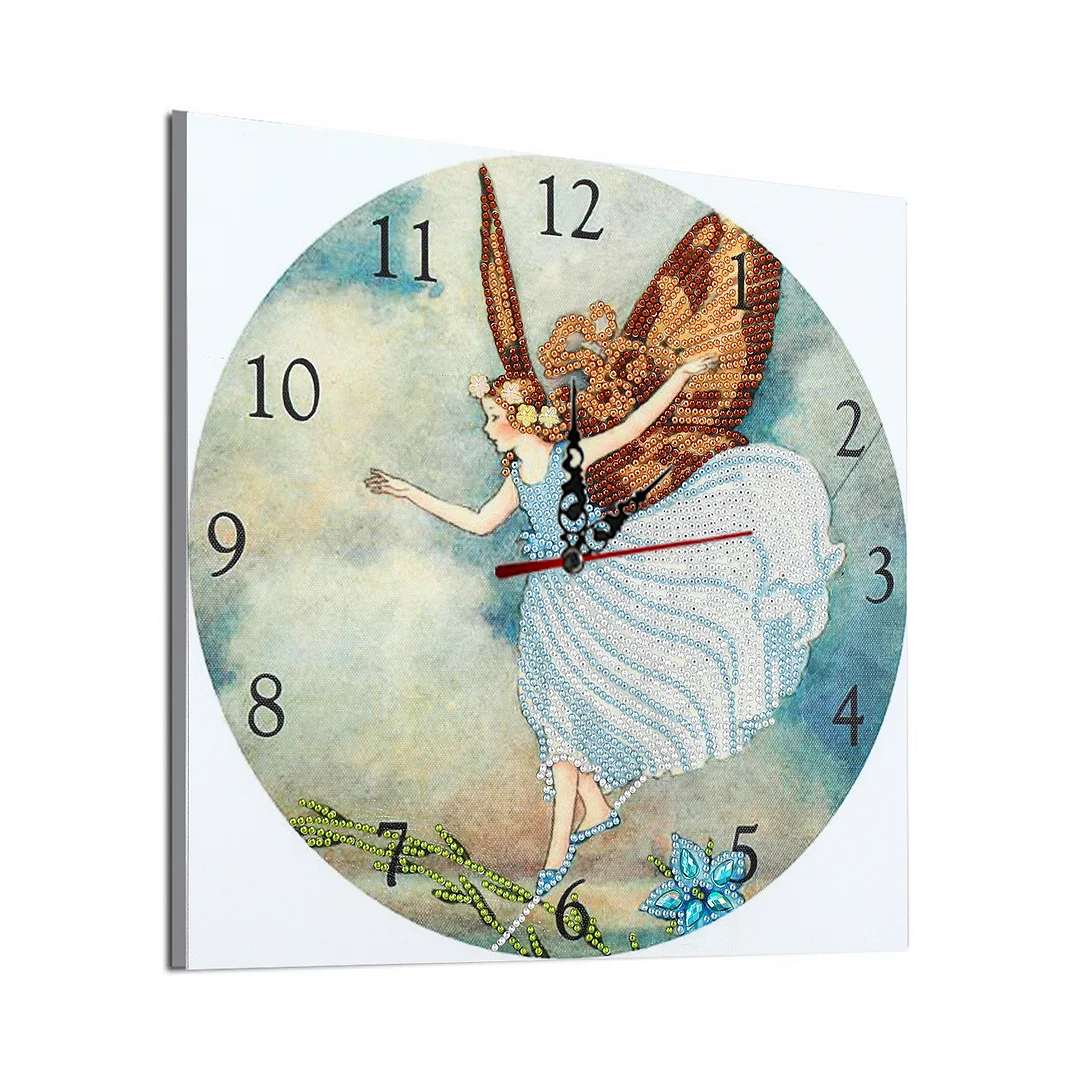 Crystal Rhinestone Diamond Painting Clock (35*35cm)