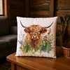 Cow Pillow Cover Kit with Pattern 11CT Stamped Cross Stitch Pillowcase 45*45cm