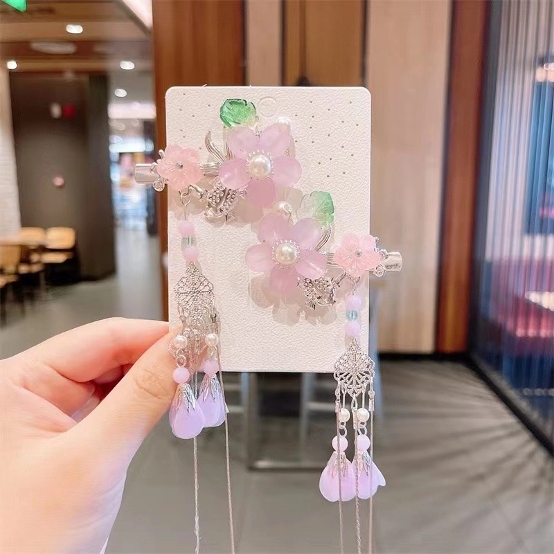 Ancient Style Tassel Hairpin Headdress Full Set Of Girls Hairpin Hair Accessories