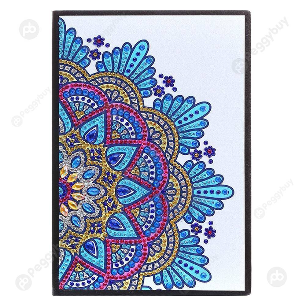 

Mandala-DIY Creative Diamond 50 Pages A5 Notebook, 501 Original