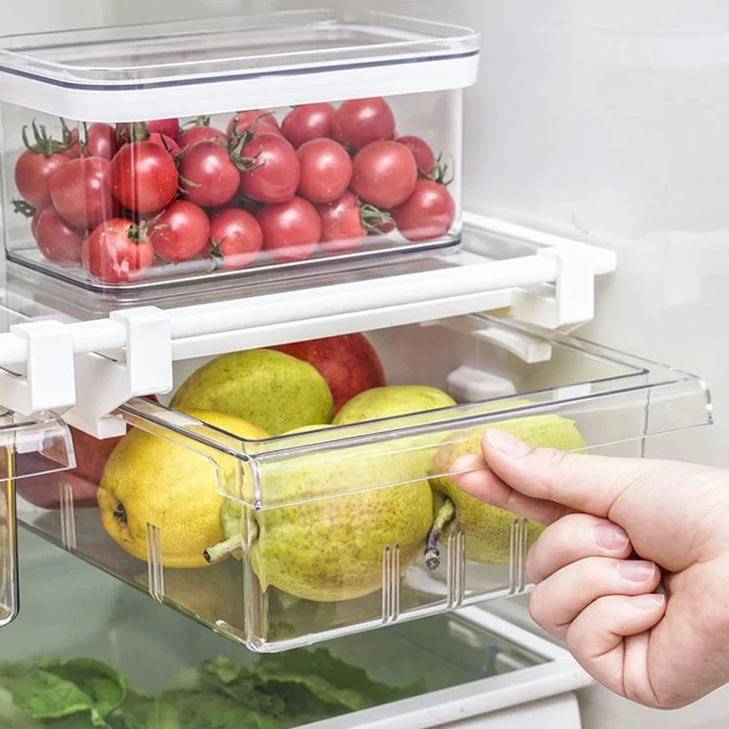 Compartment Refrigerator Drawer Organizer