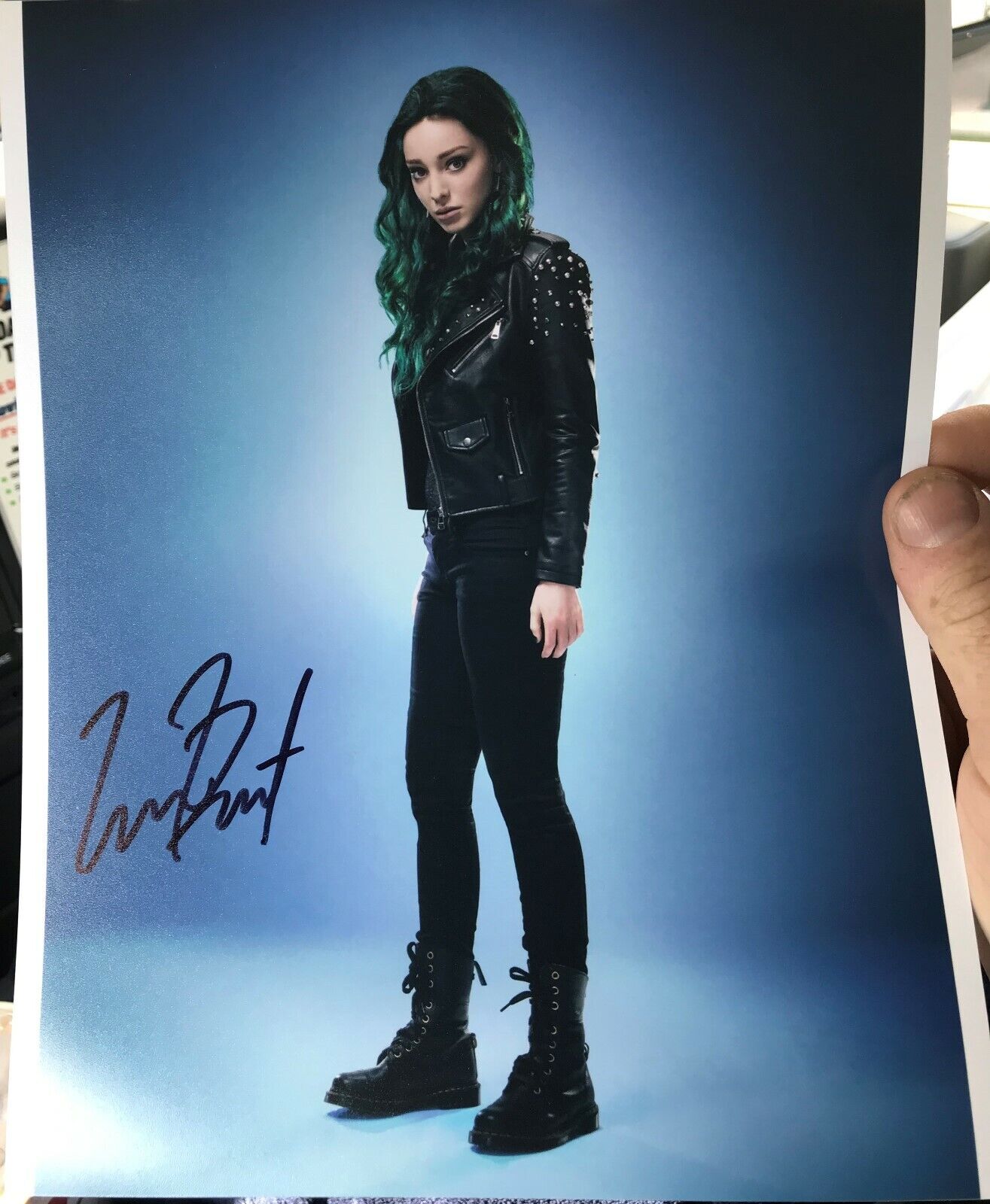 EMMA DUMONT THE GIFTED AUTOGRAPHED Photo Poster painting SIGNED 8X10 #11 LORNA DANE POLARIS