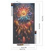 (40*70cm)Dream Catcher - Full Round Drill Diamond Painting