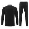 2024 Italy Black Training Jacket Set