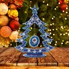 DIY Christmas Tree Diamond Painting Luminous Crystal Art Ornament