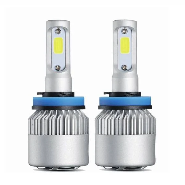 60W 6000K 880 / 881 White COB Low Beam LED Headlight Bulb