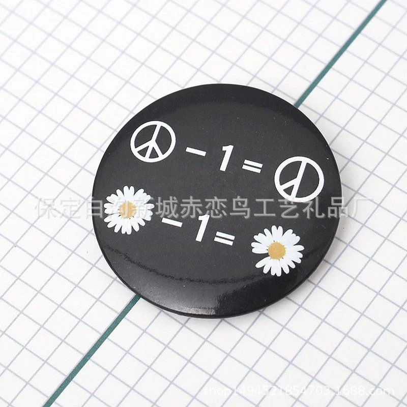 Custom Your Logo Button Badge Tinplate Badges Maker Personality Cheap Button Badges Custom Button Pins