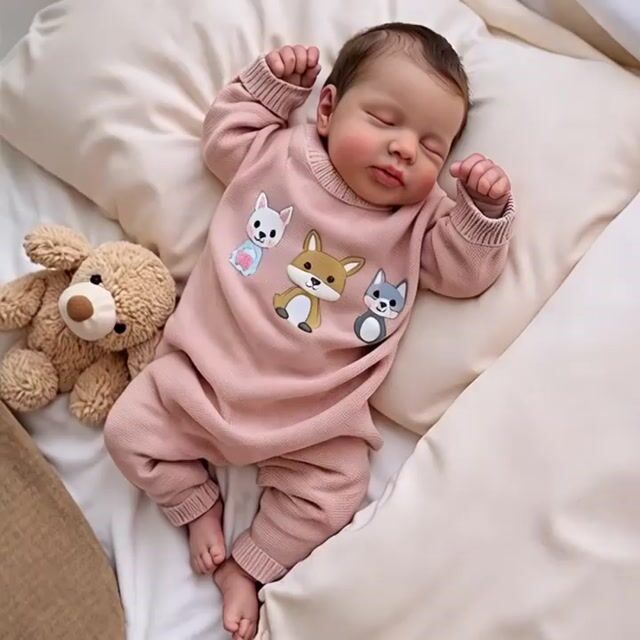 12"&16" Fully Squishy Baby Girl Lesley ,Lifelike & Realistic Handmade Soft Silicone Baby Doll
