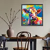 Diamond Painting -DIY Round Drill Highland Yak(40x40cm)