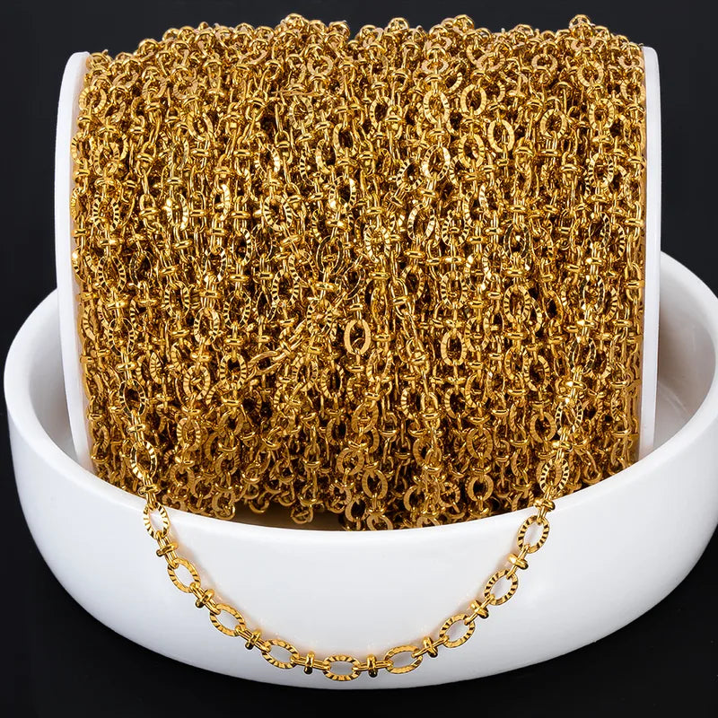 1 M Per Pack 304 Stainless Steel Diameter 4.2mm Jewelry Accessories Chain