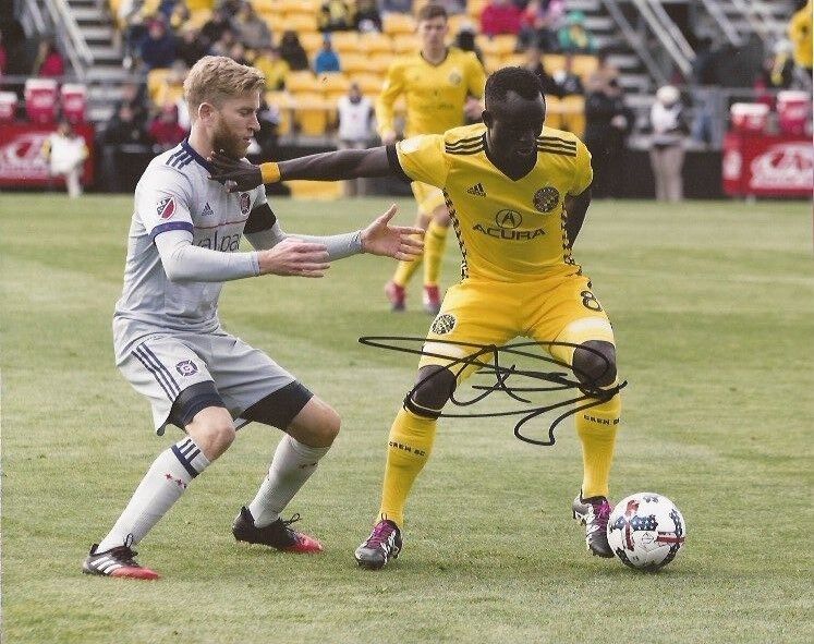 Mohammed Abu signed Columbus Crew 8x10 Photo Poster painting autographed MLS 2