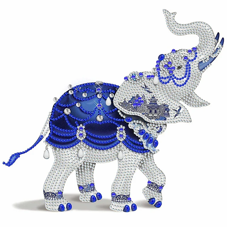 Elephant - Partial Drill - Special Diamond Painting(30*30cm)