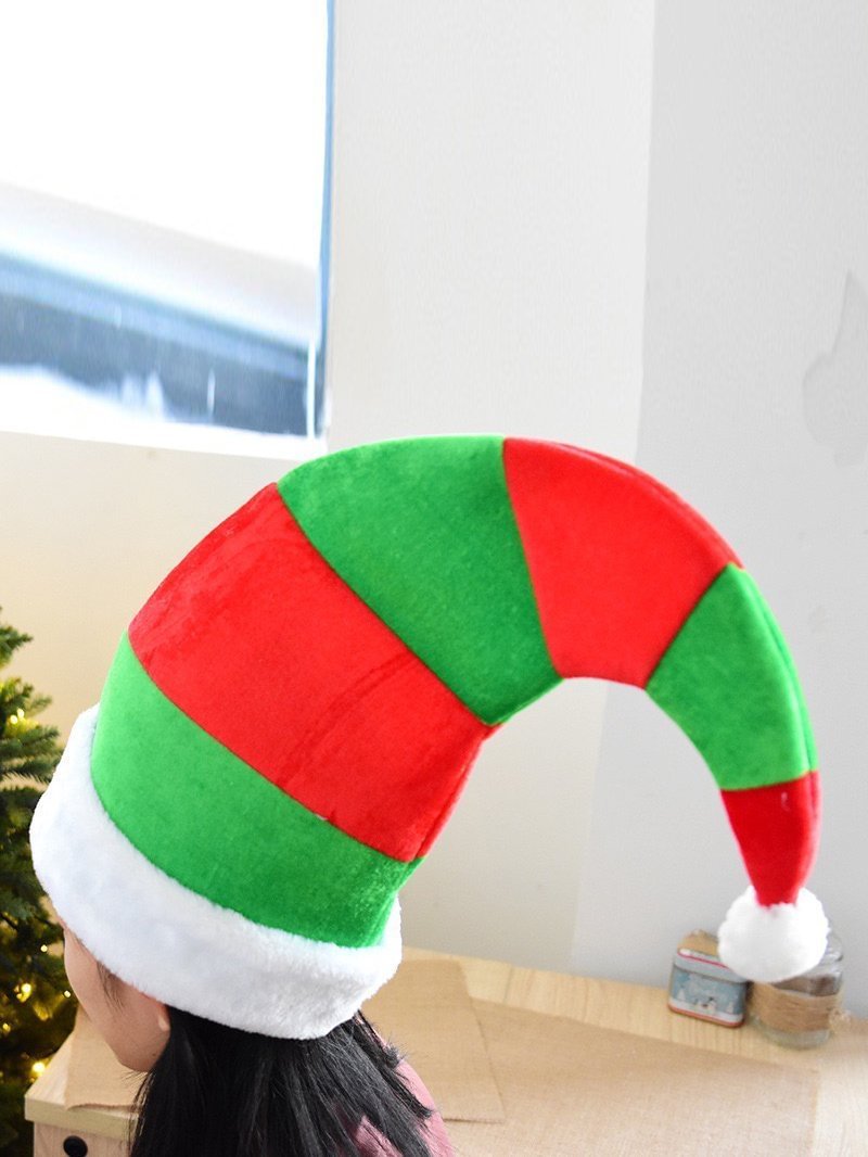 Xmas Colorful Hat Elf hat Ornament Christmas party Decoration Hat