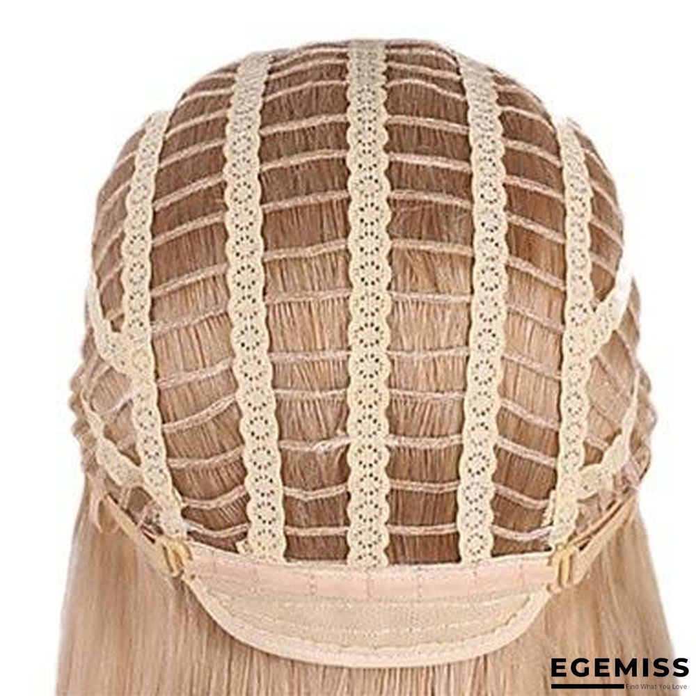 Chemical Fiber Wig Women's Long Curly Hair Mechanism Rose Net Chemical Fiber Headgear | EGEMISS