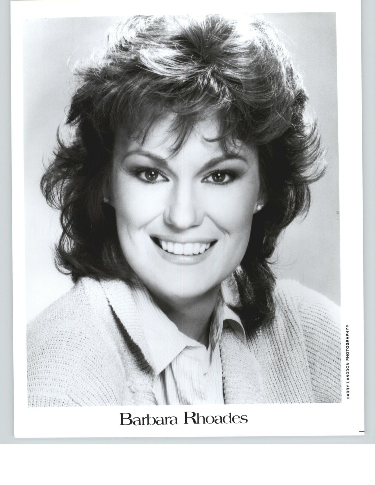 Barbara Rhoades - 8x10 Headshot Photo Poster painting - Goodbye Girl