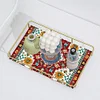 Acrylic Special Shaped Mandala Pattern 5D Diamond Painting Tray Art Craft Decor