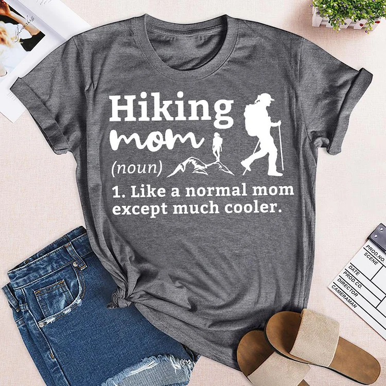 hiking mom T-shirt Tee -04707-Annaletters
