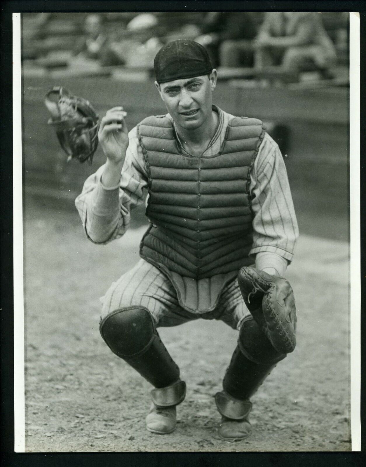 Bud Frank 1930 TYPE 1 Press Photo Poster painting Terre Haute Tots Cleveland Indians