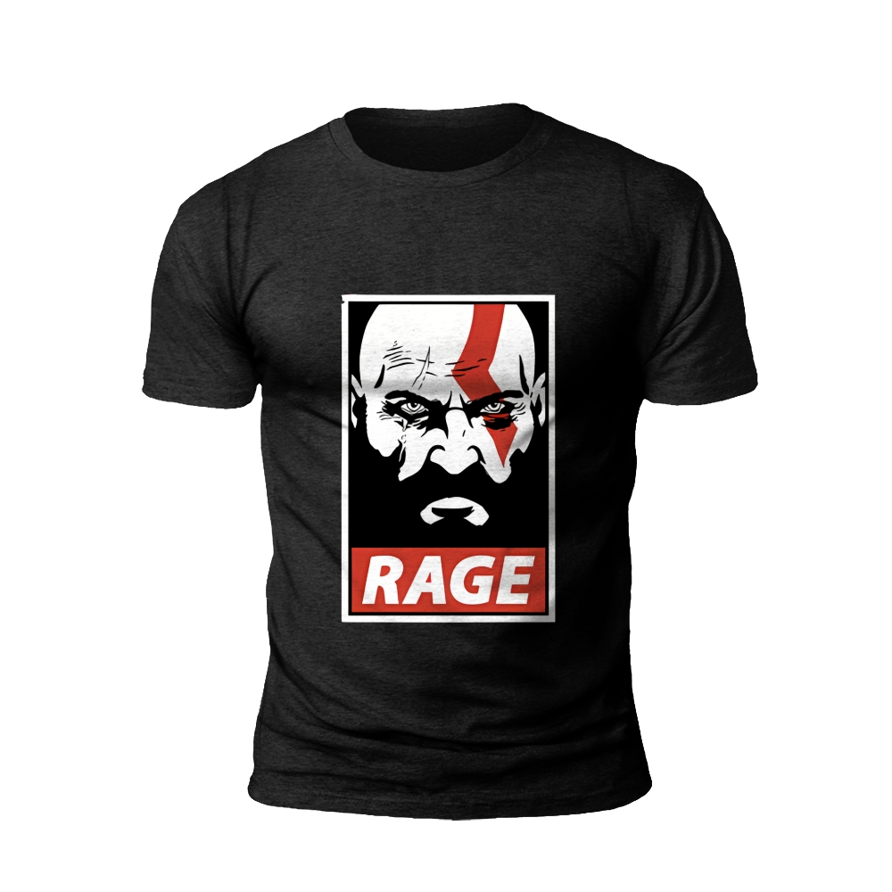 Unleashed Fury: The Warrior's Rage T-shirt