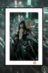 Tifa Lockhart & Cloud Strife Decorative Painting - (FF7) Final Fantasy VII - H-TWO Studio
