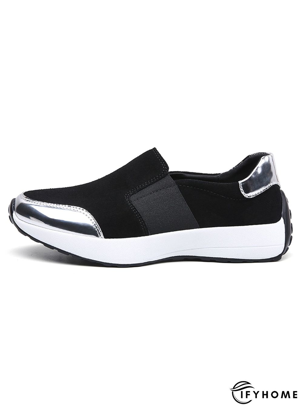 Casual Color Block Slip On Walking Shoes | IFYHOME