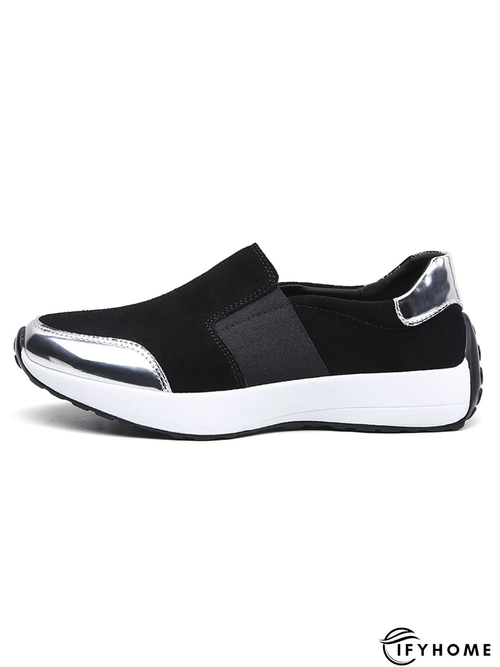 Casual Color Block Slip On Walking Shoes | IFYHOME