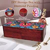 Mandala DIY Diamant Kunst Holz Aufbewahrungsbox Diamond Painting Aufbewahrungsbox