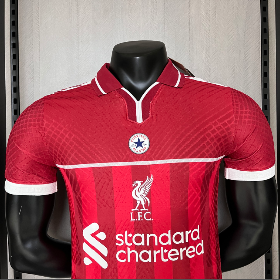 2024-2025 Liverpool Red Player Version Men's Football T-Shirt