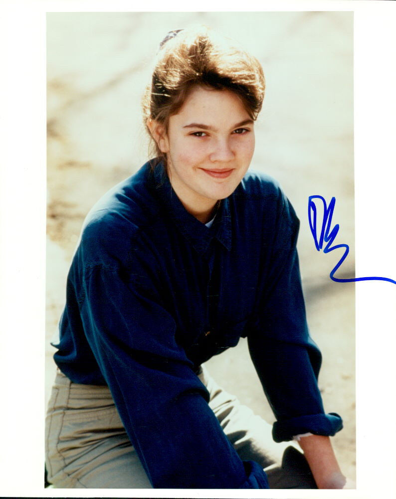 Drew Barrymore signed authentic 8x10 Photo Poster painting COA