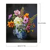 Vase Bouquet-Paint By Numbers Acrylic Painting 40*50CM