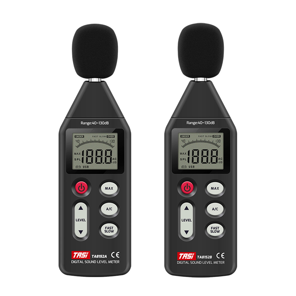 

Audio Sound Level Meter Noise Tester 40-130dB Meter Digital Decibel Monitor, Ta8152b, 501 Original