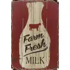 Farm Fresh Milk - Metal Tin Signs(8*12Inch/12*16Inch)
