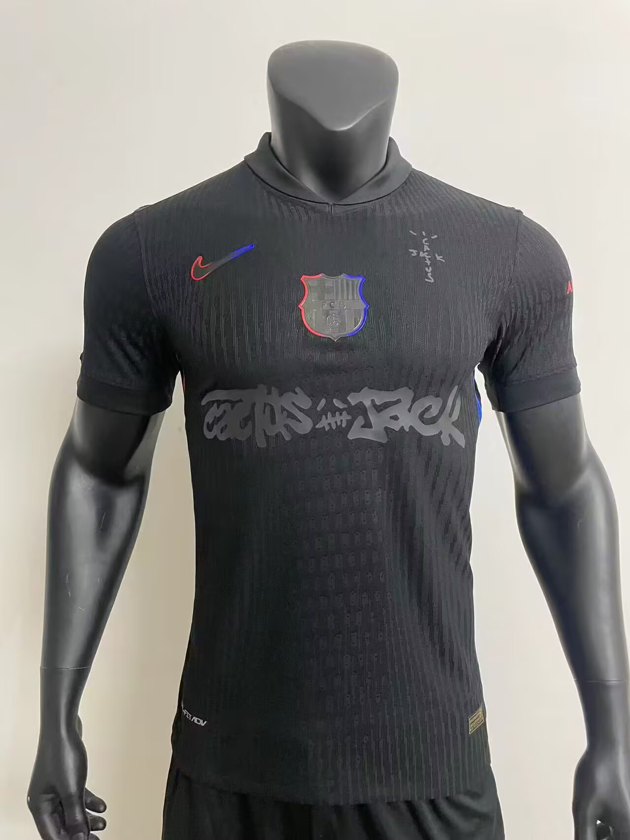 24/25 Barcelona Away Sponsor Player Version Football Shirt Thai Quality