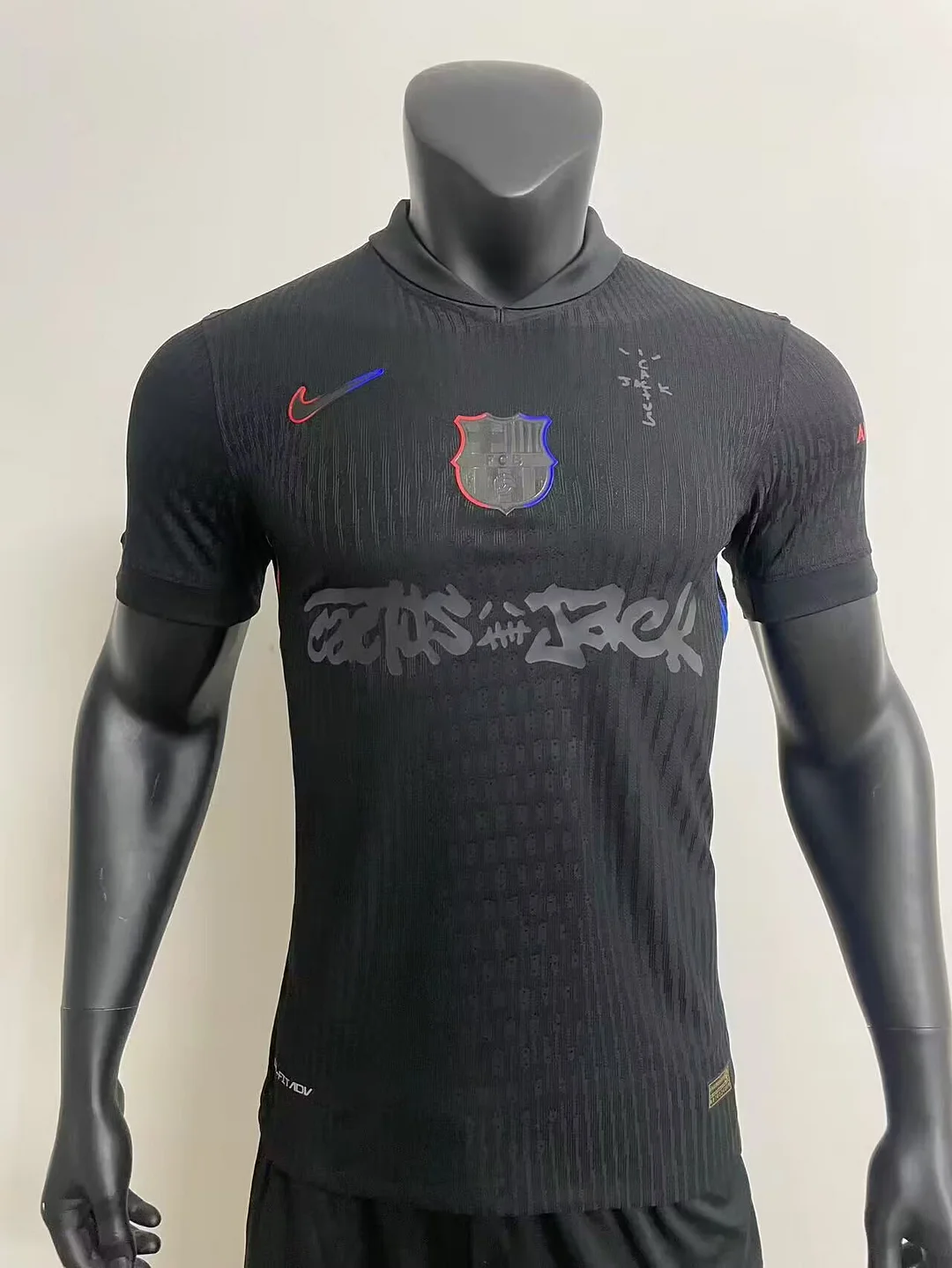 24/25 Barcelona Away Sponsor Player Version Football Shirt Thai Quality