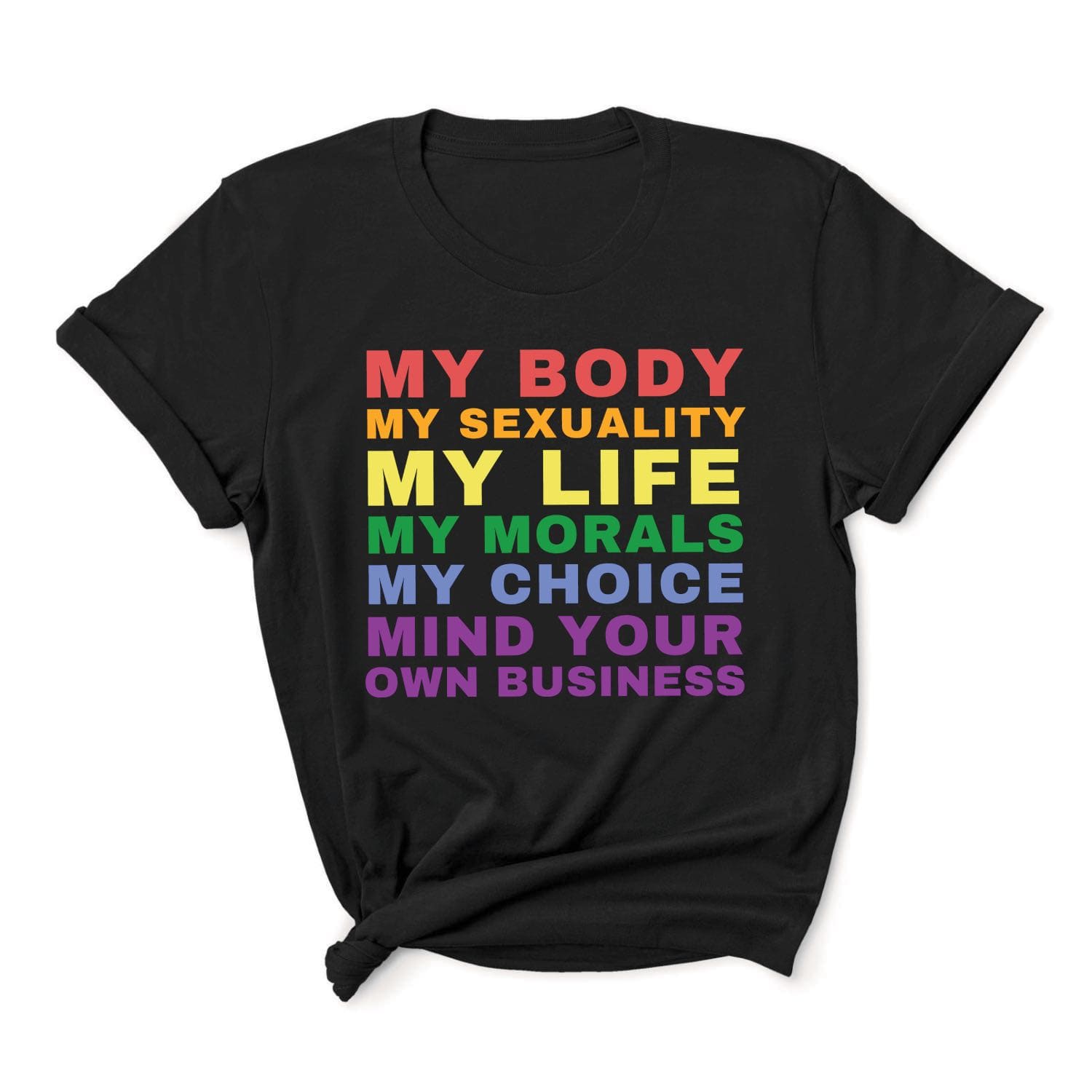 Statement pride t-shirt