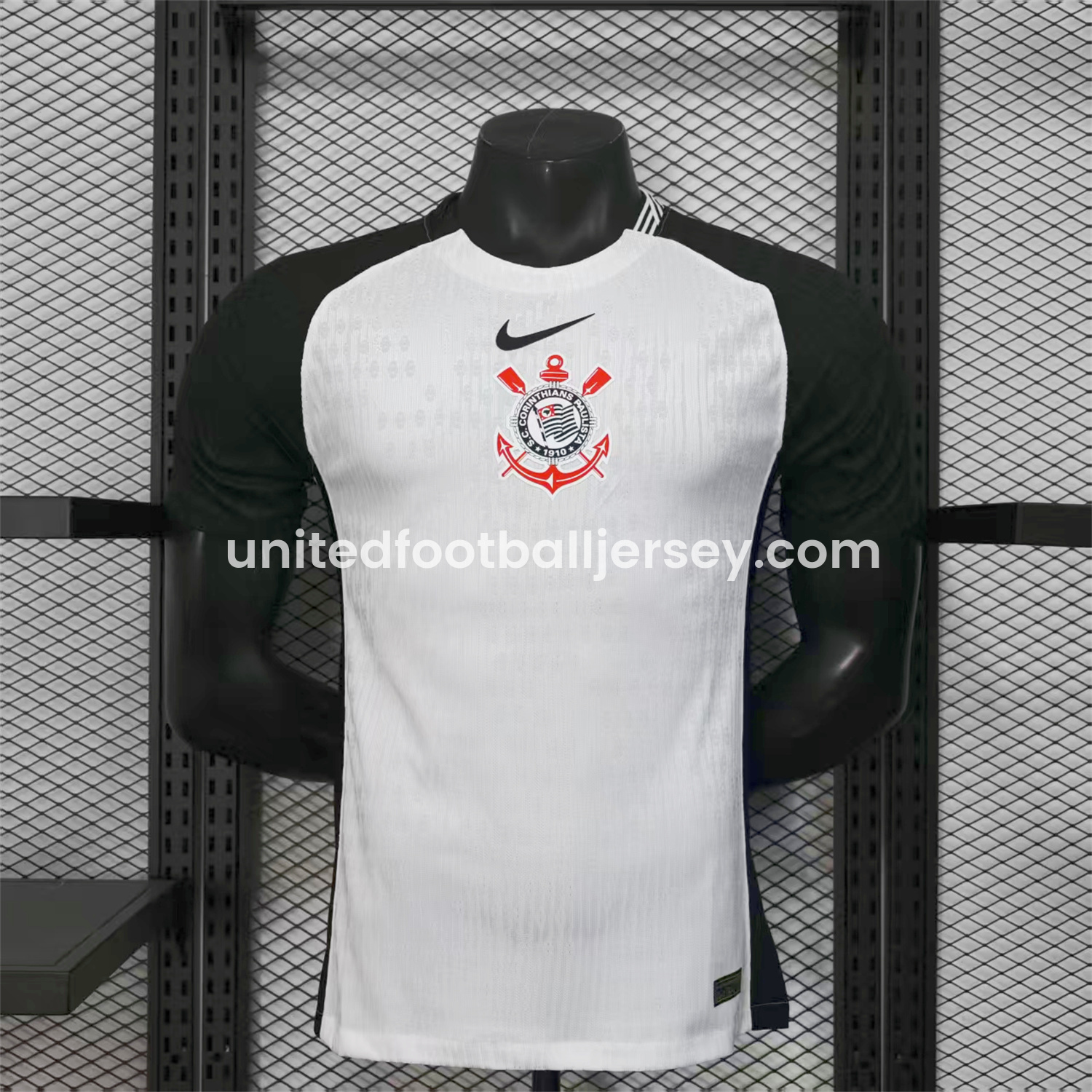 Corinthians 25-26 White Home Jersey - Player Version