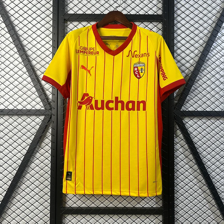 【S~4XL】RC Lens 25/26 Home Football Jersey