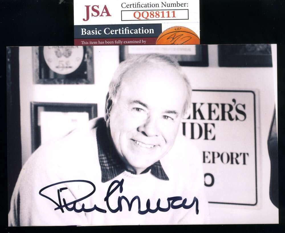 Tim Conway JSA Coa Signed 4x6 Photo Poster painting Autograph