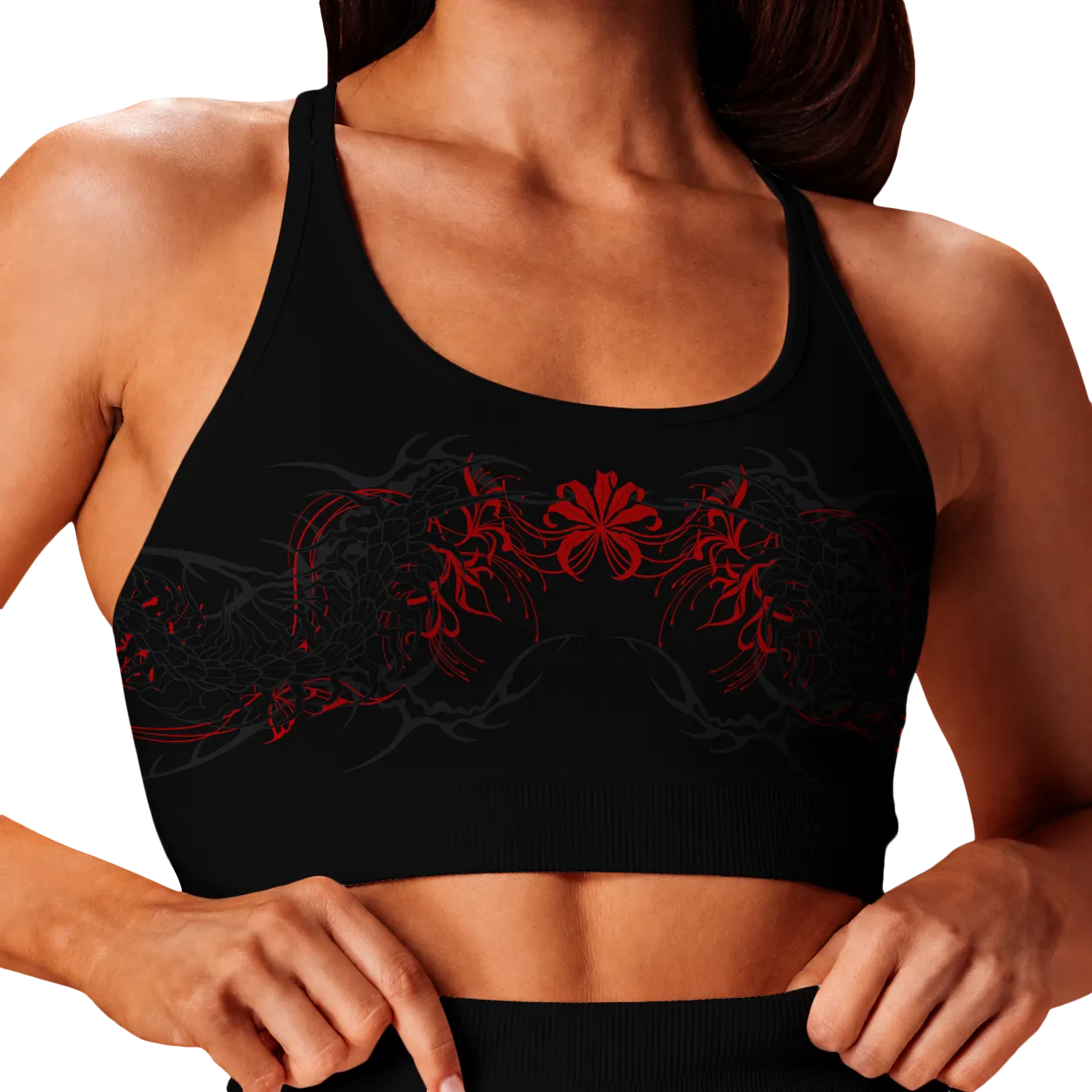 Masked Ghoul Seamless Bra