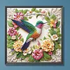 Colibri-Peinture diamant en forme sp&eacute;ciale-30*30cm