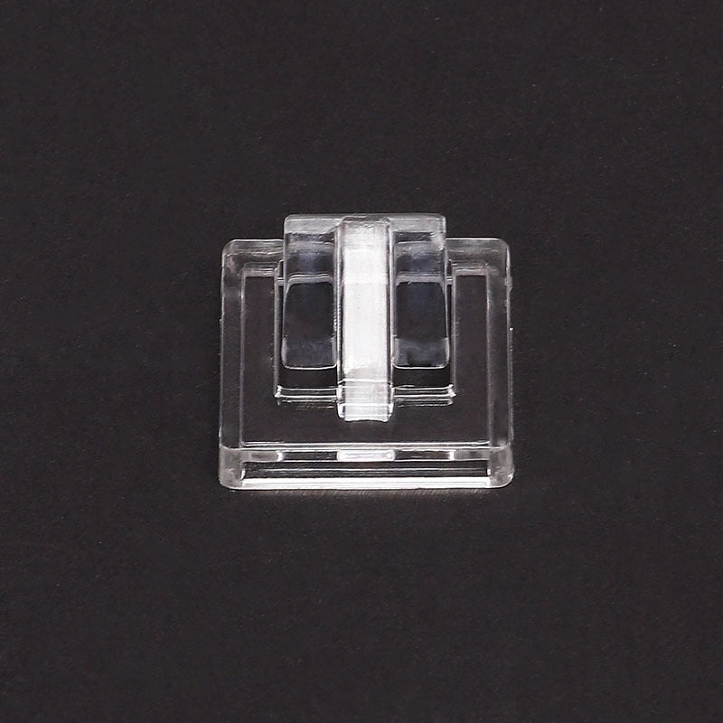 Minimalist Transparent Plastic Patchwork Jewelry Rack