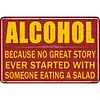 Alcohol - Metal Tin Signs(8*12Inch/12*16Inch) - Bar