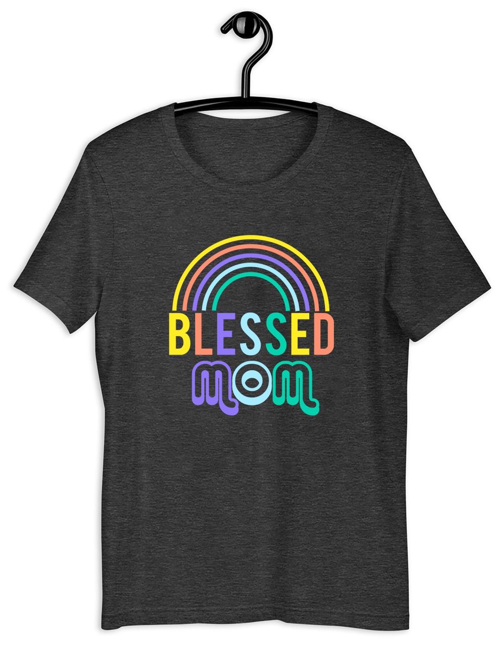 Blessed Mom Rainbow T-Shirt