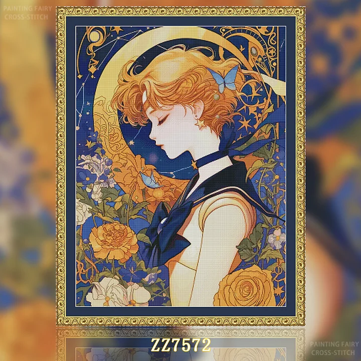 ZZ-Tarot Card Beautiful Girl Series]_ 43.90_ Painting Fairy Cross