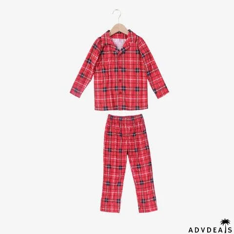 Women Plaid Collared Neck Shirt and Pants Set